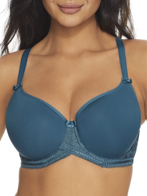 Panache Cari T-shirt Bra In Blue Jade 
