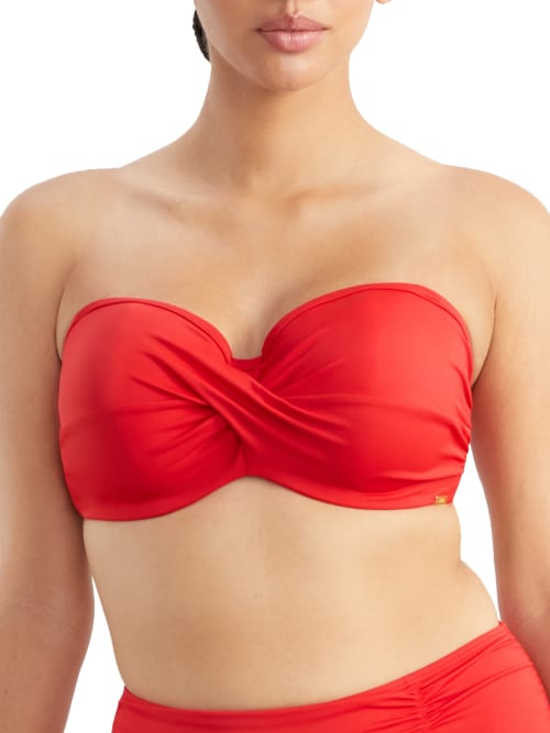 Anya Riva Twist Bandeau Underwire Bikini Top