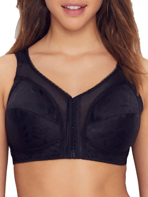 18 Hour Front-Close Wire-Free Bra