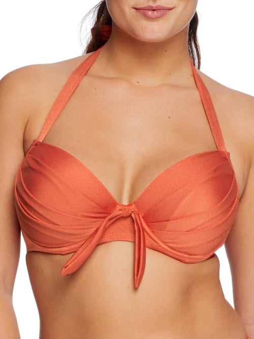 Azure Halter Bikini Top - 1104424 - Swimwear Pour Moi delivers stylish, sophisticated, great-fi sku 1104424