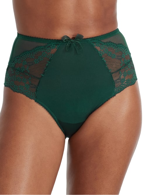 Pour Moi Flora High-waist Brief In Forest