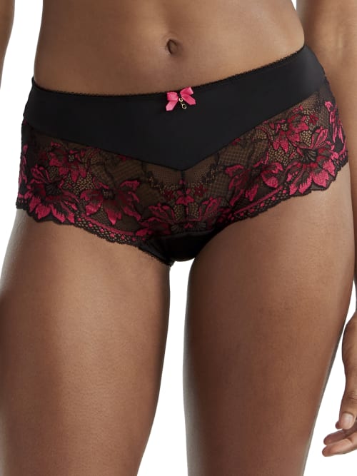 Pour Moi J'adore Shorty In Black,pink