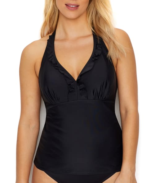 Splash Frill Underwire Tankini Top