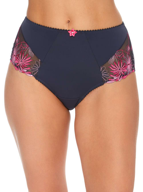 Pour Moi St. Tropez High-waist Brief In Slate,pink
