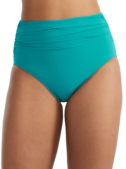 Profile By Gottex Tutti Frutti High-waist Bikini Bottom In Jade