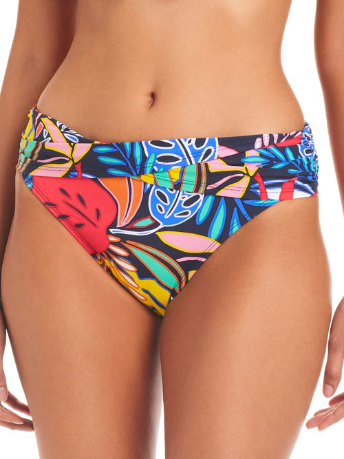 Shop Bleu Rod Beattie Color Field Sarong Hipster Bikini Bottom In Multi