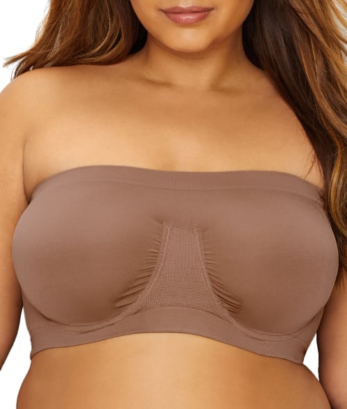 Plus Size Ahh Angel Seamless Bandeau Bra