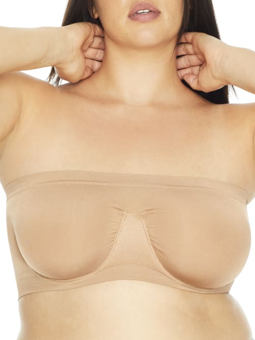 Plus Size Ahh Angel Seamless Bandeau Bra