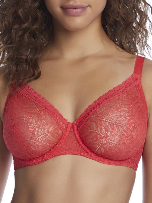 Simone Perele Comete Molded Underwire Bra In Flamingo
