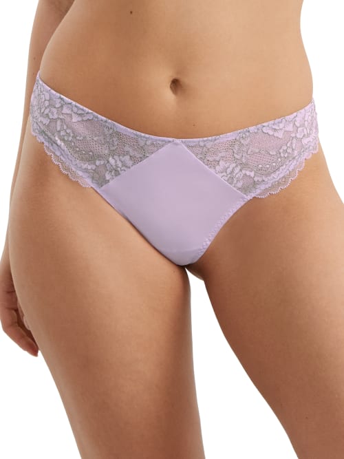 Skarlett Blue Minx Thong In Lilac Frost