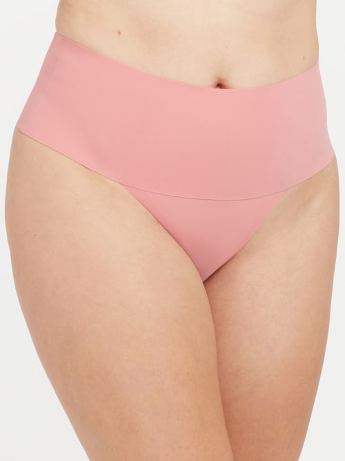 Undie-tectable Thong - High Waisted Smoothing Thong