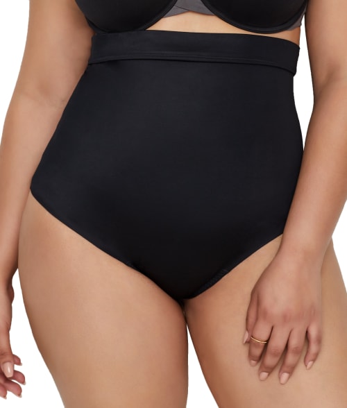 Plus Size Suit Your Fancy High-Waist Shaping Thong