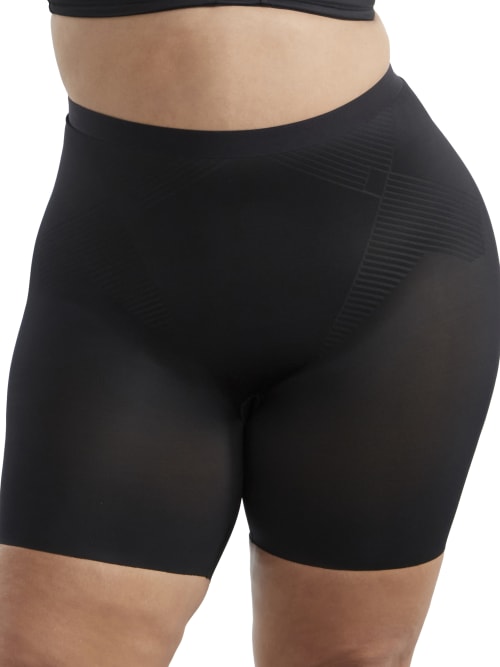 Shop Spanx Thinstincts 2.0 Firm-control Girl Short In Very Black