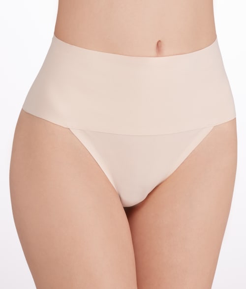 Spanx Undie-tectable Thong In Canyon Rose