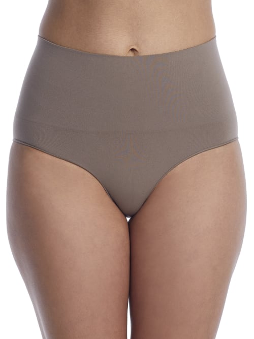 Spanx Plus Size Everyday Shaping Brief In Mocha