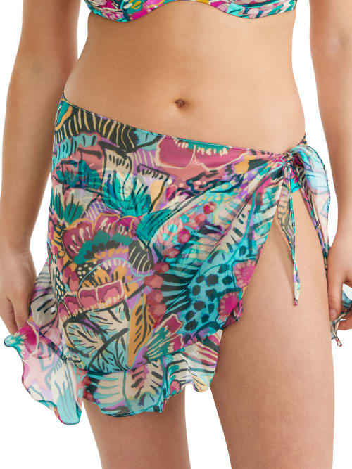 Lush Garden Short And Sweet Pareo Cover-Up