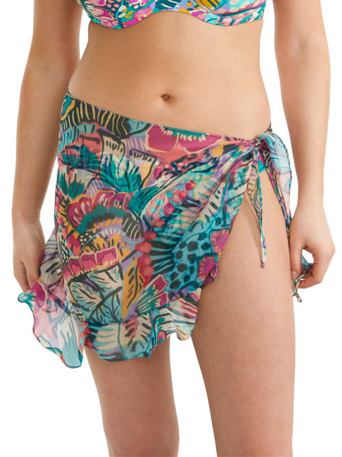 Sunsets Lush Garden Short And Sweet Pareo Cover-up