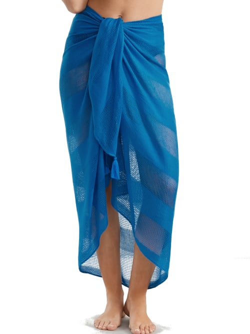 Sunsets Paradise Pareo Cover-up In Electric Blue