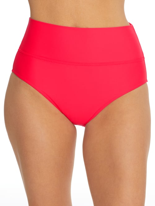 Fold-Over High-Waist Bikini Bottom