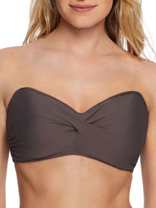 Kona Iconic Twist Bandeau Bikini Top - 1104697 - Swimwear Sunsets Swimwear is a brand that specializes in mi sku 1104697