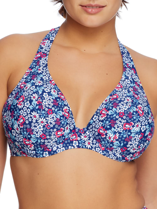 Amalfi Bloom Muse Halter Bikini Top - 1104462 - Swimwear Sunsets Swimwear is a brand that specializes in mi sku 1104462
