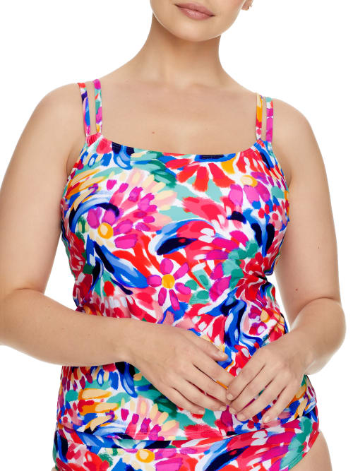Sunsets Living Color Taylor Underwire Tankini Top
