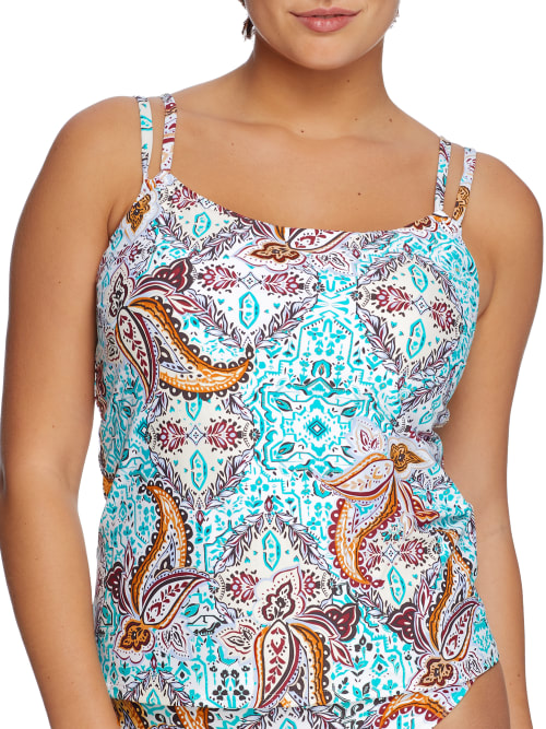 Moroccan Market Taylor Underwire Tankini Top