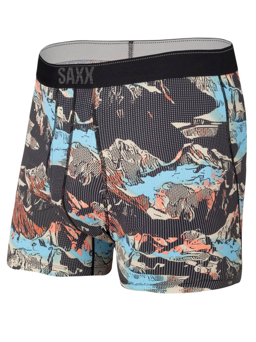 Saxx Quest 2.0 Performance Boxer Brief In Mountainscape