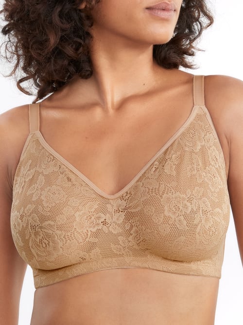 Shape of U Seamless Lace Bra