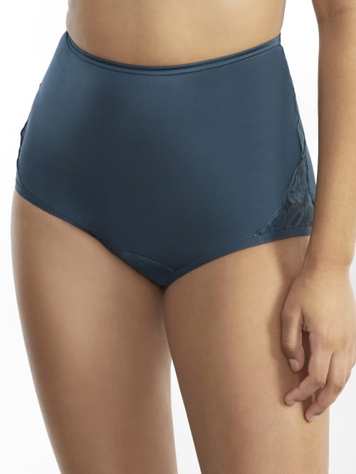 Perfectly Yours® Lace Nouveau Nylon Brief Underwear 13001, extended sizes  available