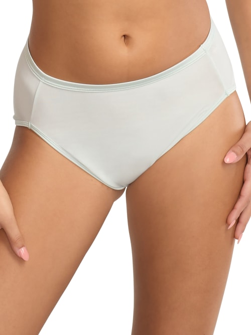 Shop Vanity Fair Illumination Hi-cut Brief In Mint Chip