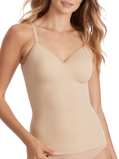 Vanity Fair Firm Control Shaping Camisole In Damask Neutral