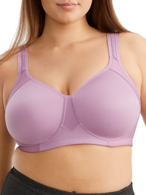 Vanity Fair Mid-impact Wire-free Sports Bra In Orchid Dream