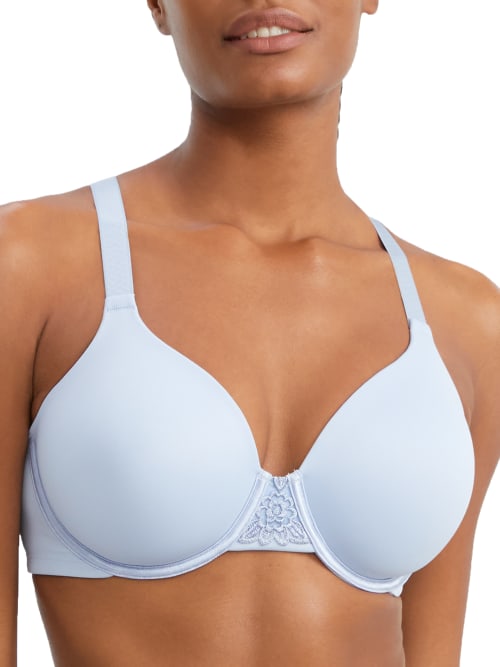 Vanity Fair Beauty Back Smoother T-shirt Bra In Faded Denim