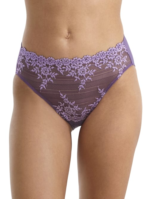 Wacoal Embrace Lace Hi-cut Brief In Mystical,purple