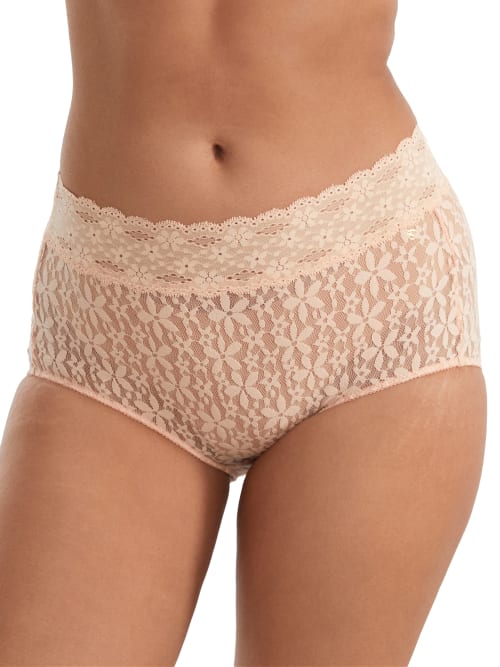 Wacoal Halo Lace Brief In Almost Apricot