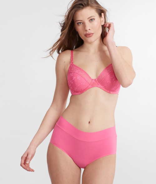 Wacoal At Ease Brief In Hot Pink