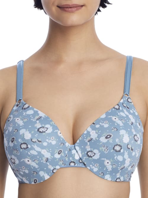 Shop Warner's This Is Not A Bra T-shirt Bra In Vintage,cool Water