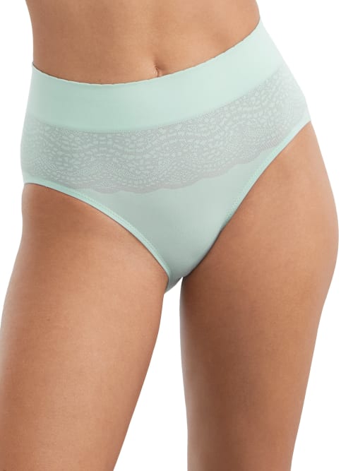 Warner's Cloud 9 Seamless Hipster In Canal Blue