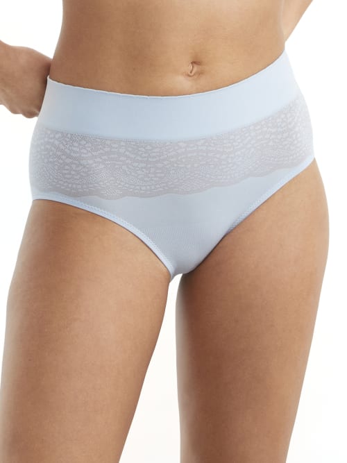 Warner's Cloud 9 Seamless Hipster In Cashmere Blue