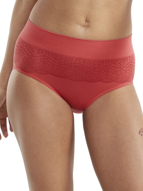 Warner's Cloud 9 Seamless Hipster In Claret