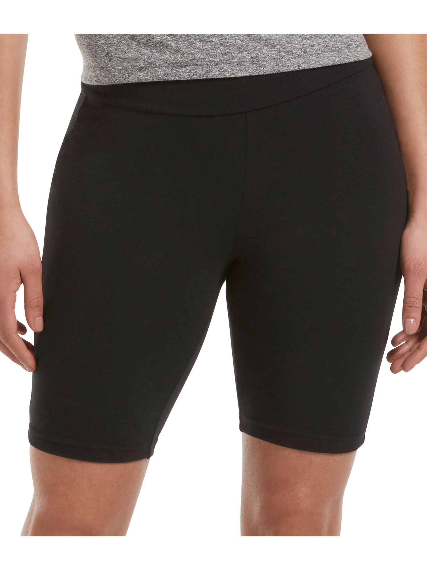 HUE High Rise Bike Shorts Activewear 