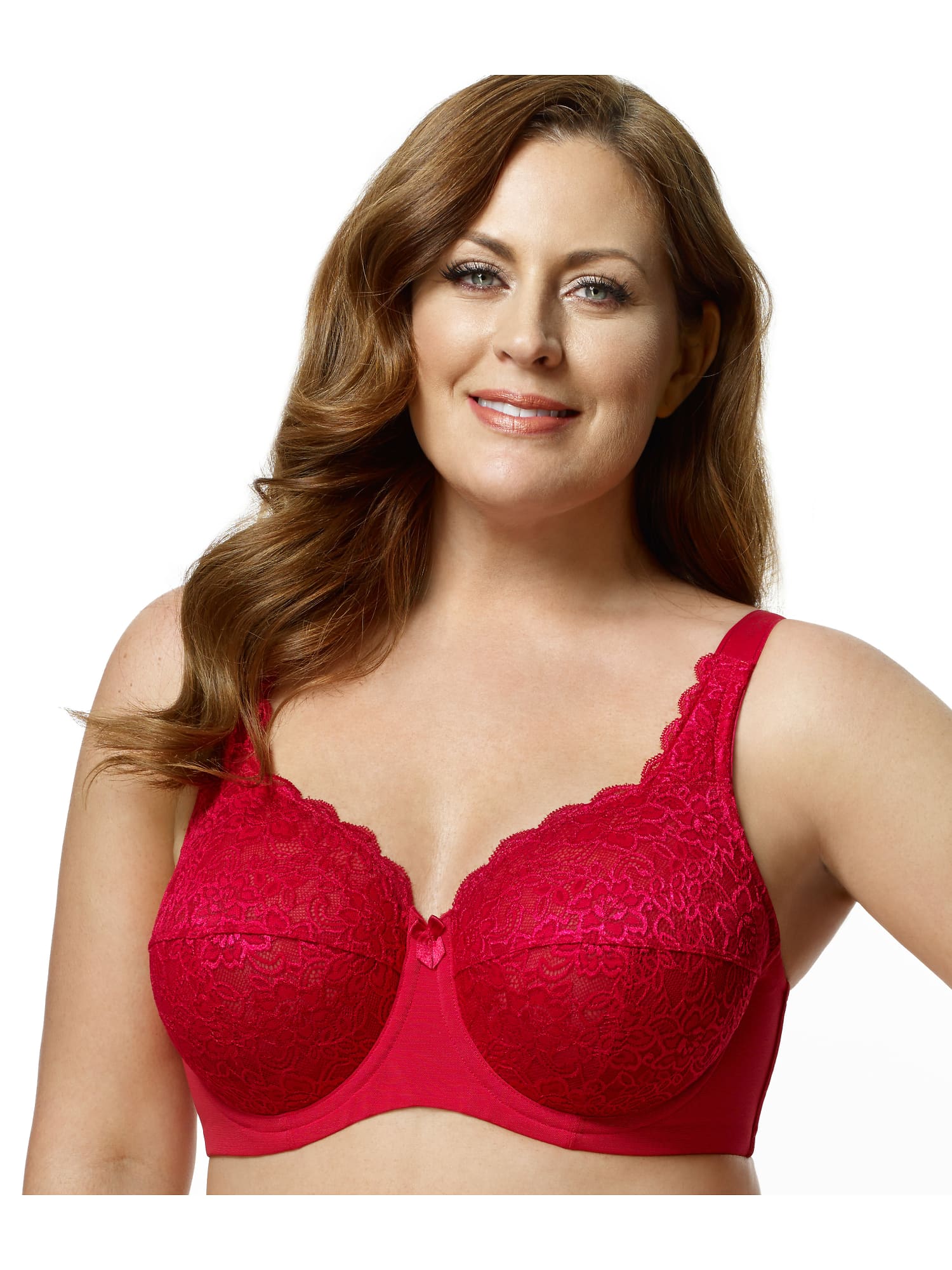 Elila Isabella Lace Full Coverage Bra, 34E, Grey : : Clothing,  Shoes & Accessories