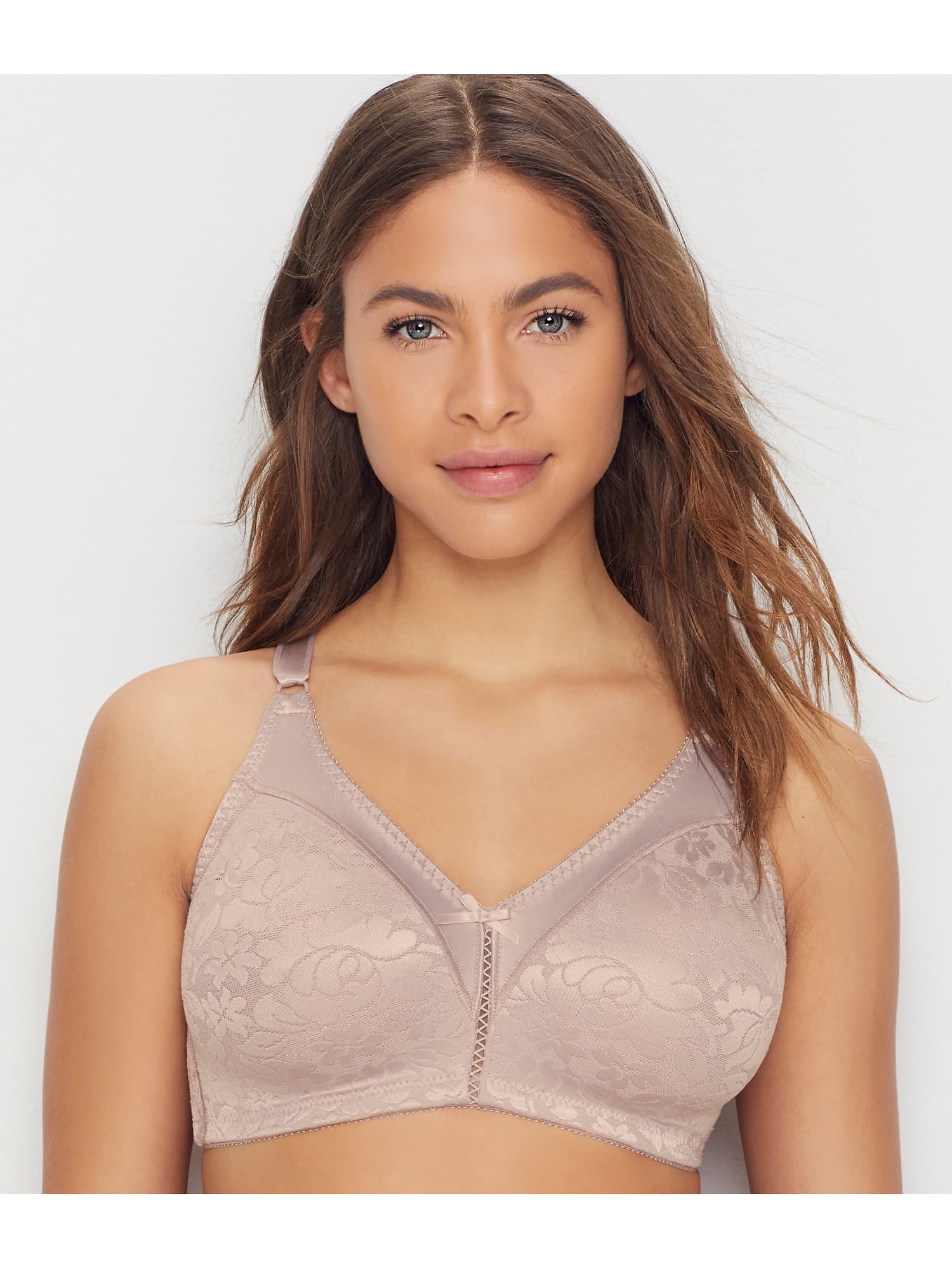 Double Support Spa Closure Wirefree Bra (3372) Porcelain, 38D