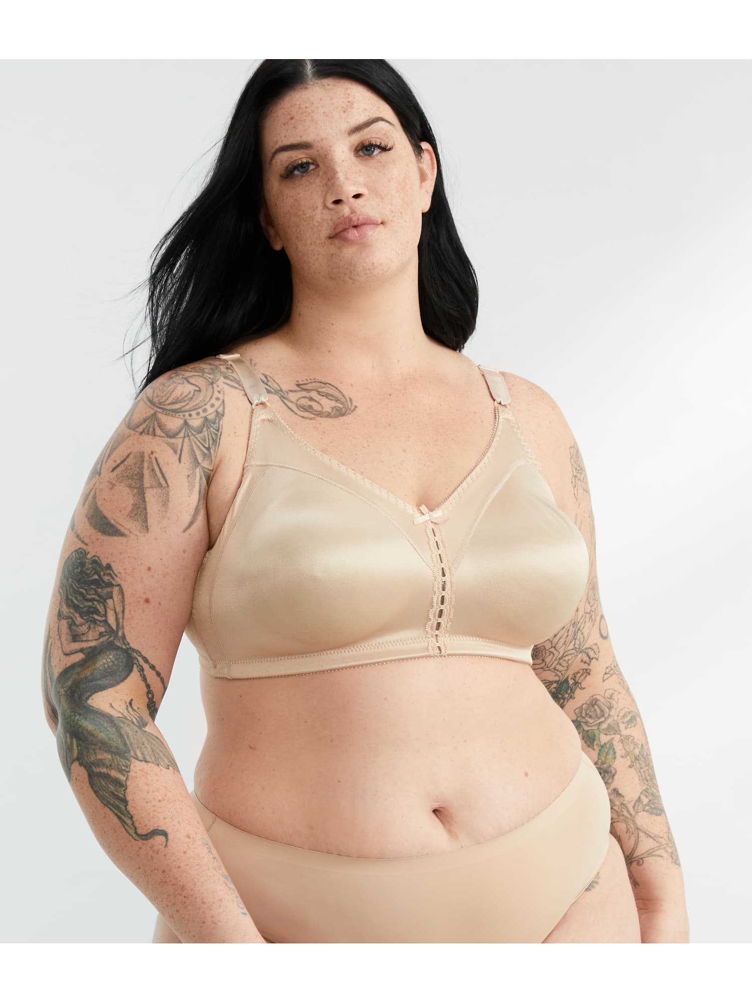 Bali 3820 Double Support Wirefree Bra Full Coverage Comfort Fit