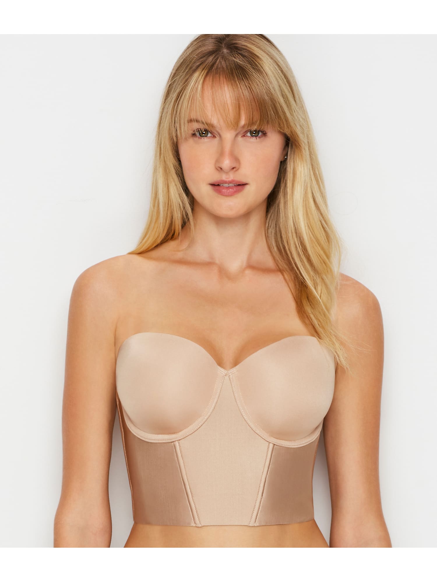 longline strapless bra