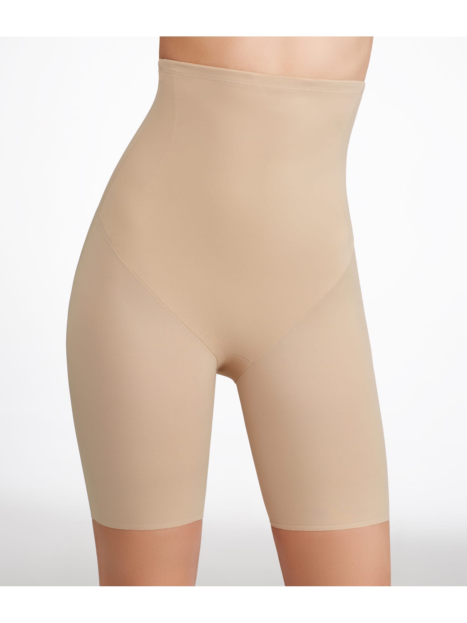 TC Fine Intimates 4099 Shape Away Hi-waist Thigh Slimmer XL Cupid Nude for  sale online