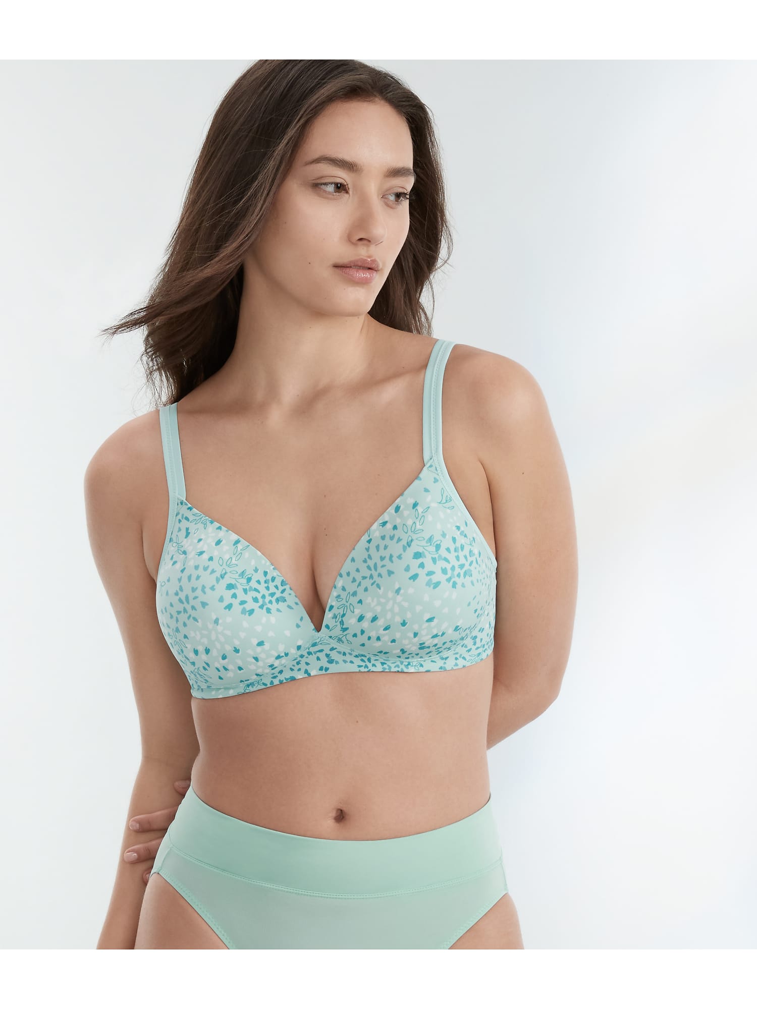 Women's elements of bliss wire-free with lift bra, style 1298 