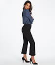 Cropped Ponte Flare Pants
