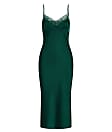 Polo Ralph Lauren Heritage Silk Midi Slip Dress & Reviews | Bare  Necessities (Style 4P9028)